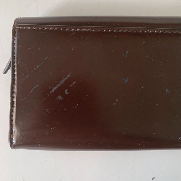 BUXTON CHOCOLATE BROWN BIFOLD LEATHER WALLET - Picture 8 of 11